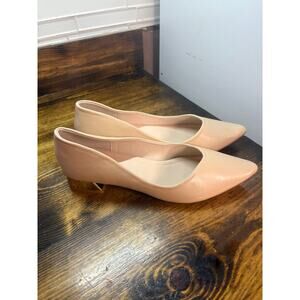 Neutral  Pointed Toe Low‎ Heels Size 11
